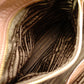 PRADA Vittello Dino Handbag, Leather, Brown, 2-Way Crossbody