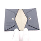 LOEWE Anagram Card Case, Leather, Blue, Women's, Logo, Business Card Holder