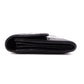 CHANEL Lambskin Flap Long Wallet, Matelassé, Boy Chanel, Long Wallet, Leather, Black, Gold Hardware