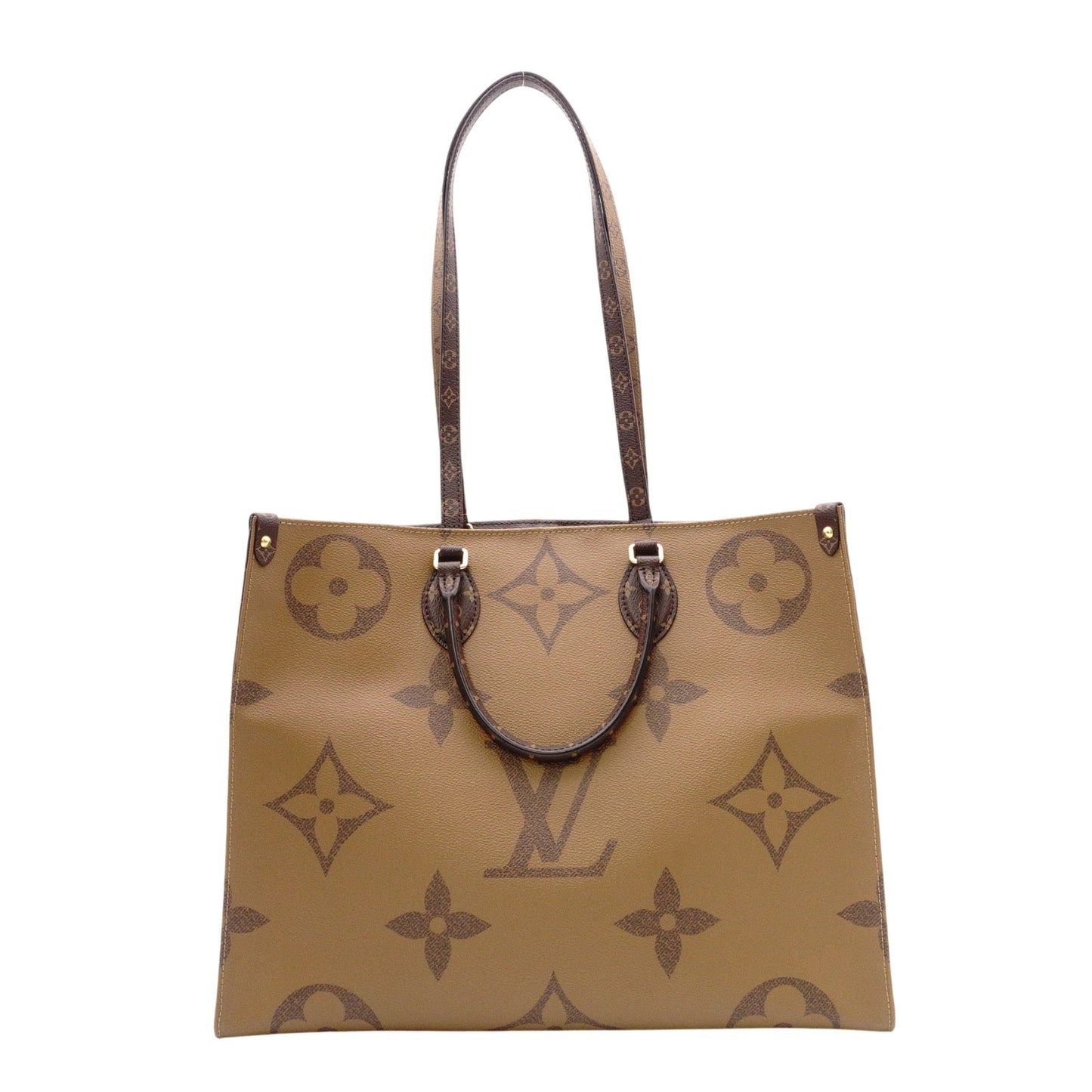 LOUIS VUITTON OTG GM Handbag, Leather/PVC, Brown, 2-Way Tote Bag