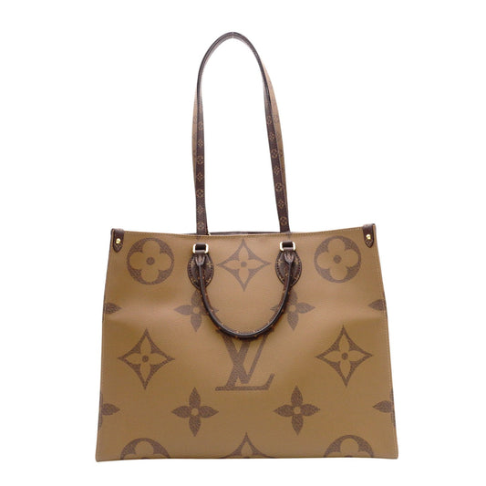 LOUIS VUITTON OTG GM Handbag, Leather/PVC, Brown, 2-Way Tote Bag