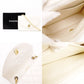 CHANEL Matelassé Lambskin Chain Shoulder Bag White Leather Crossbody Gold Hardware R801739