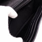 CHANEL Lambskin Flap Long Wallet, Matelassé, Boy Chanel, Long Wallet, Leather, Black, Gold Hardware