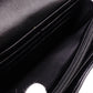 CHANEL Lambskin Flap Long Wallet, Matelassé, Boy Chanel, Long Wallet, Leather, Black, Gold Hardware