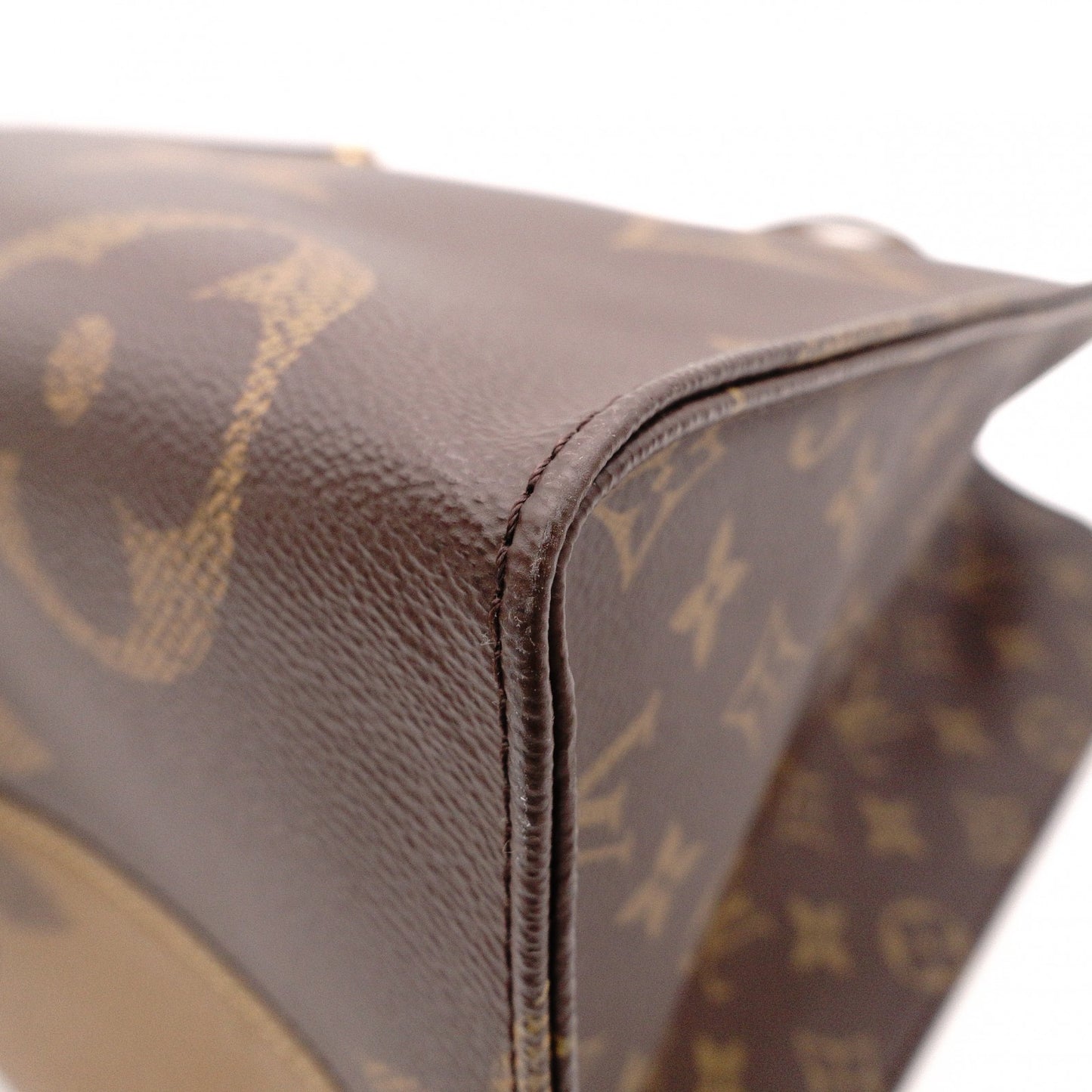 LOUIS VUITTON OTG GM Handbag, Leather/PVC, Brown, 2-Way Tote Bag