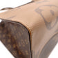 LOUIS VUITTON OTG GM Handbag, Leather/PVC, Brown, 2-Way Tote Bag
