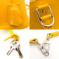LOUIS VUITTON Epi Alma BB Handbag Yellow 2-Way Leather Crossbody Silver Hardware 7-8-652