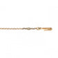 CHANEL Necklace, Metal and Plastic, Gold Balls, CC Logo