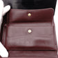 CHANEL Lambskin Flap Long Wallet, Matelassé Classic, Long Wallet, Leather, Black, Gold Hardware
