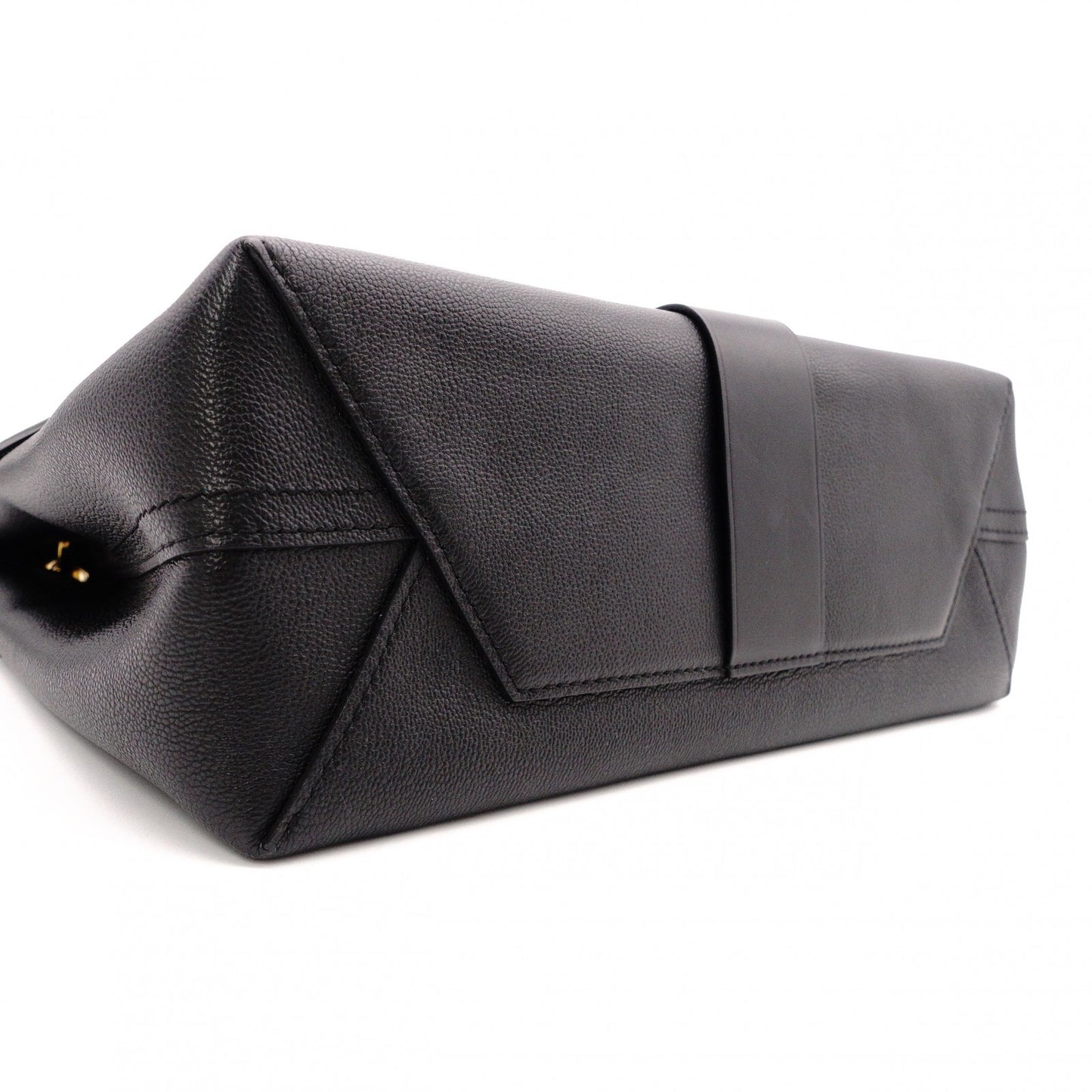 LOUIS VUITTON ルイ・ヴィトン ヴェリー・ワンハンドルバッグ ハンドバッグ レザー ブラック【中古】 レディース