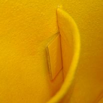 LOUIS VUITTON Epi Alma BB Handbag Yellow 2-Way Leather Crossbody Silver Hardware 7-8-652