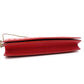 Bottega Veneta Intrecciato Shoulder Bag, Leather, Red, Women's, Wallet Chain, Red