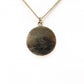 CHANEL Necklace, Metal, Gold, Camellia, Pink