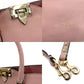 Valentino Garavani Stud Handbag Pink 2Way Leather Crossbody 7-9-634