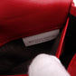 Bottega Veneta Intrecciato Shoulder Bag, Leather, Red, Women's, Wallet Chain, Red