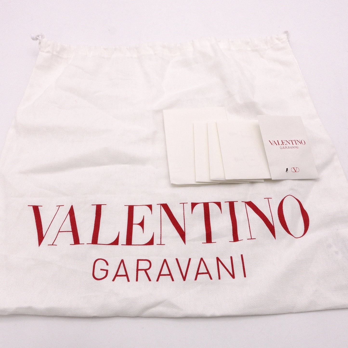Valentino Garavani VLTN Handbag, Canvas, Black, Women's, 2-Way Crossbody