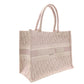 Christian Dior Oblique Book Tote Tote Bag, Canvas, Pink, Women's