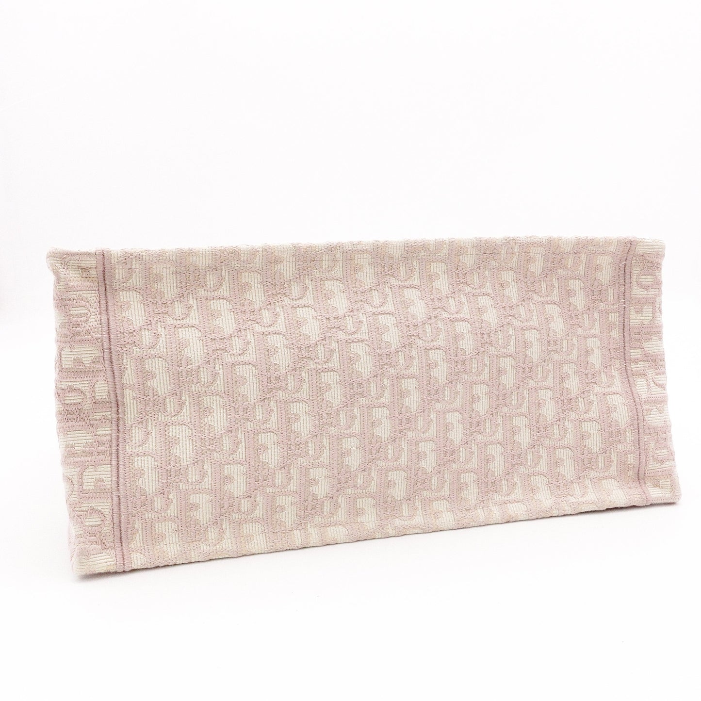 Christian Dior Oblique Book Tote Tote Bag, Canvas, Pink, Women's