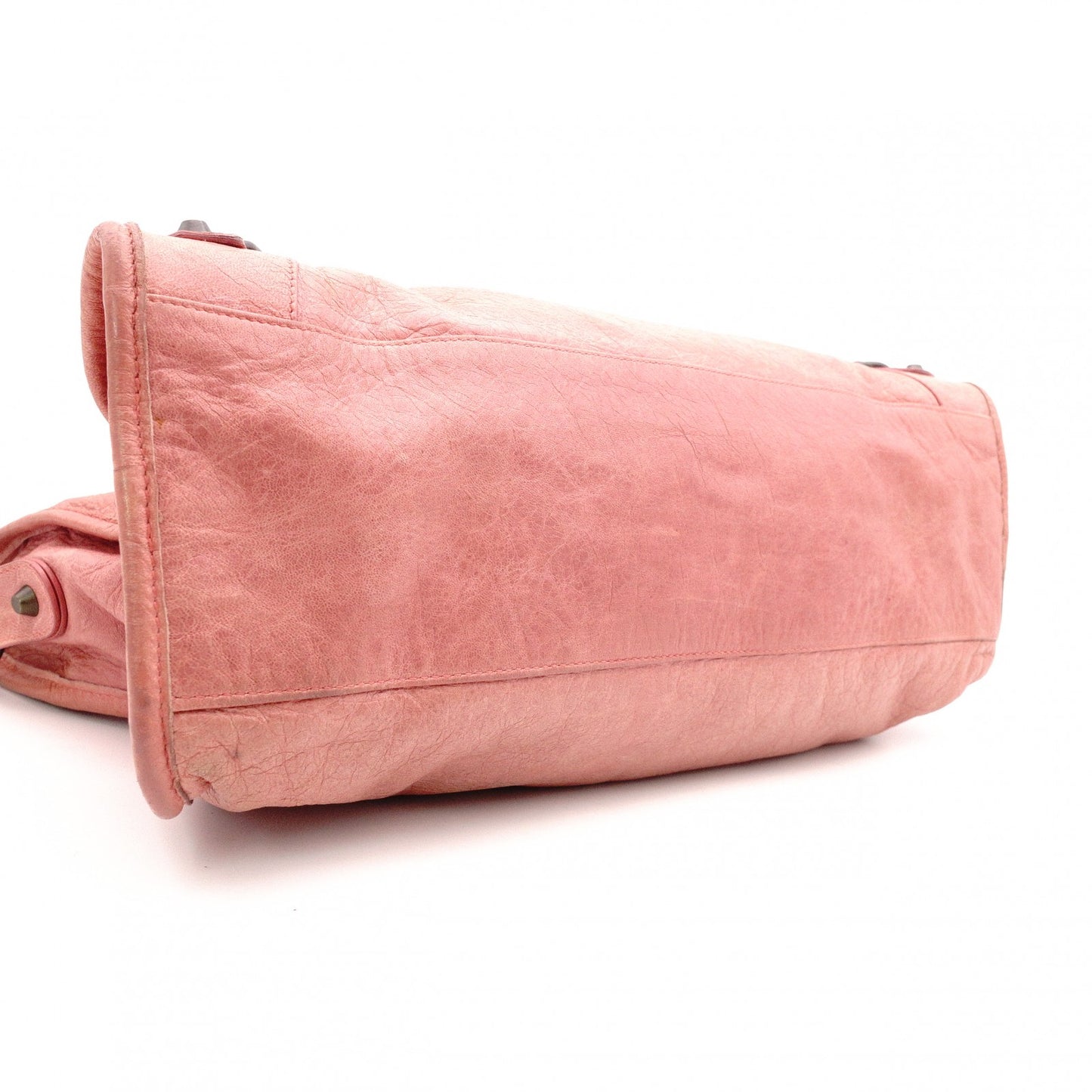 BALENCIAGA The City Handbag, Leather, Pink, 2-way Shoulder Bag