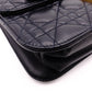 DIOR Dior Addict Chain Shoulder Bag, Leather, Navy, Women's, Crossbody, Gold Hardware