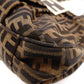 FENDI Mia Chain Bag Zucca Tote Bag, Canvas/Leather, Brown Tones, Gold Hardware