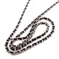 CHANEL Lambskin Boy Chanel Shoulder Bag, Leather, Black, Women's, Silver Hardware, CC Logo