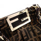 FENDI Mia Chain Bag Zucca Tote Bag, Canvas/Leather, Brown Tones, Gold Hardware
