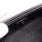 CHANEL Lambskin Boy Chanel Shoulder Bag, Leather, Black, Women's, Silver Hardware, CC Logo