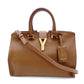 Saint Laurent Y-Line Petit Cabas 2-Way Handbag Brown Shoulder R8020314