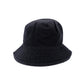 MIUMIU Bucket Hat Black Canvas Black Logo Size M R8020106