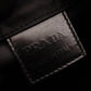 PRADA Saffiano Nylon Drawstring Pouch Black Triangle Logo Black Cosmetic Pouch Small Item Case 7-9-628