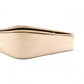 SAINT LAURENT Le Sancasset Shoulder Bag, Leather, Beige, Crossbody, YSL, Gold Hardware