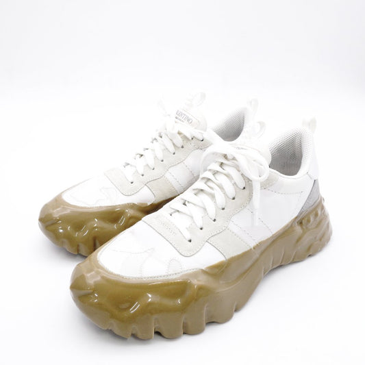Valentino Garavani Rock Runner Plus Sneakers EU43 White-Tone Men's R8020486