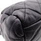 CHANEL Caviar Skin Coco Cocoon Shoulder Bag, Leather, Black