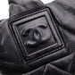 CHANEL Caviar Skin Coco Cocoon Shoulder Bag, Leather, Black