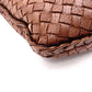 Bottega Veneta Hobo Intrecciato Shoulder Bag, Leather, Brown, Women's