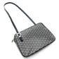 Goyard Yona GM Shoulder Bag Black × Brown PVC Leather Crossbody Men's 7-12-179