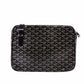 Goyard Yona GM Shoulder Bag Black × Brown PVC Leather Crossbody Men's 7-12-179