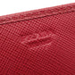 PRADA Saffiano Leather Chain Wallet Pink Gold Hardware Shoulder Bag 7-9-406