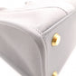 BALENCIAGA Hardware S Tote Bag, Canvas/Leather, Gray, 2-Way