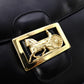 CELINE Vintage Shoulder Bag, Leather, Black with Gold Hardware