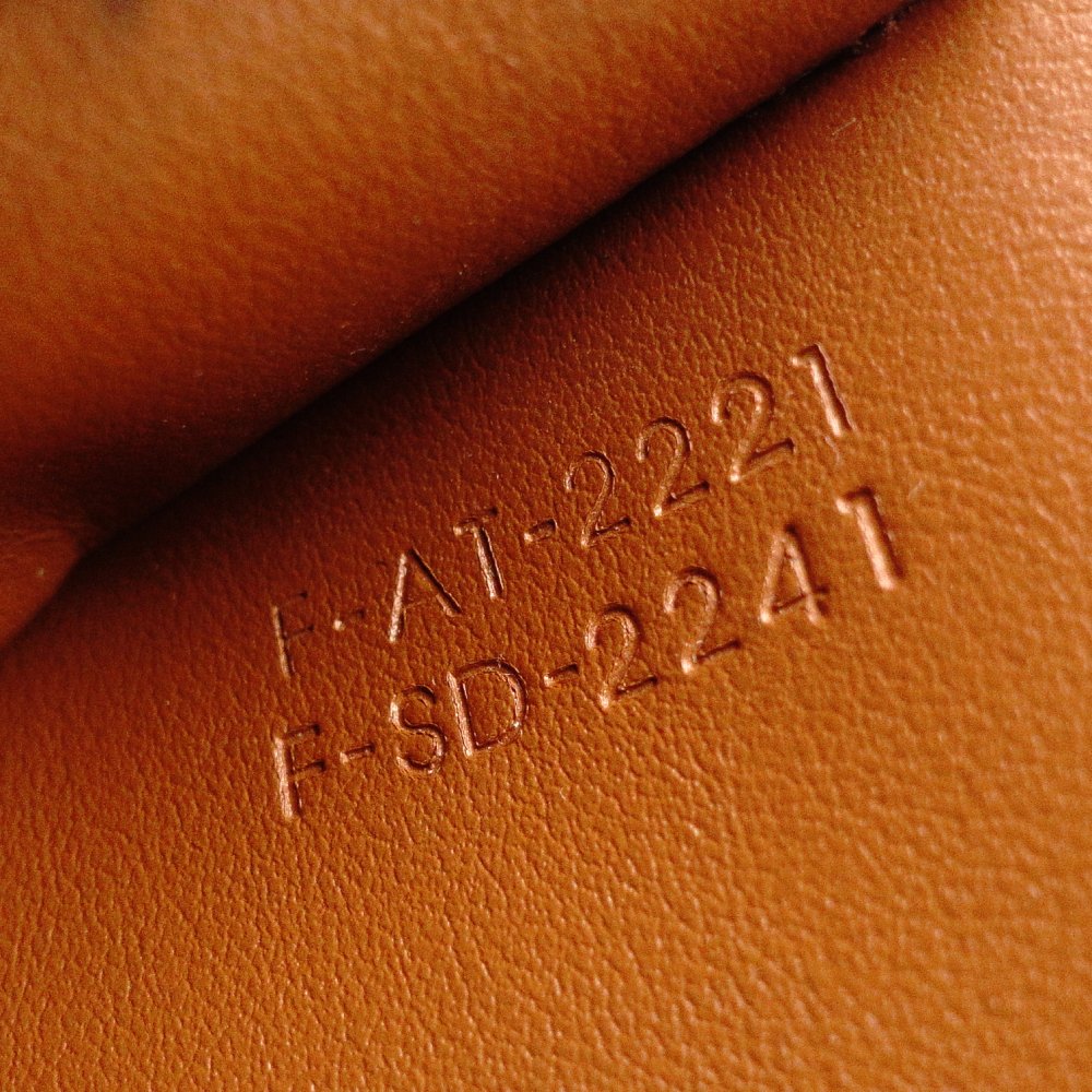 Celine Triomphe Leather Wallet Brown Tri-Fold Wallet Mini Wallet Brown Gold Hardware With Box 7-9-461