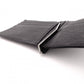 SAINT LAURENT Saint Laurent Money Clip, Embossed Crocodile, Cassandra Bifold Wallet, Leather, Black, Men's, YSL