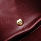 CHANEL Matelassé Shoulder Bag, Cotton, Black, Women's, Gold Hardware, Vintage CC Logo
