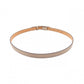LOEWE Anagram Belt, Leather, Beige, Size 85/34, Brown, Gold Hardware