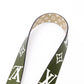 LOUIS VUITTON Monogram Giant Shoulder Strap J02443 Green x Beige PVC R8020231
