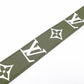 LOUIS VUITTON Monogram Giant Shoulder Strap J02443 Green x Beige PVC R8020231