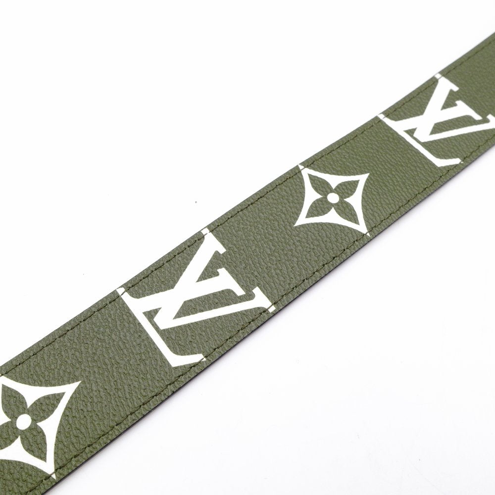 LOUIS VUITTON Monogram Giant Shoulder Strap J02443 Green x Beige PVC R8020231