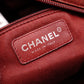 CHANEL Caviar Skin Cambon Line Shoulder Bag, Leather, White, Silver Hardware