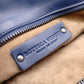 Bottega Veneta Intrecciato Shoulder Bag, Leather, Blue, Women's, 2-Way Crossbody